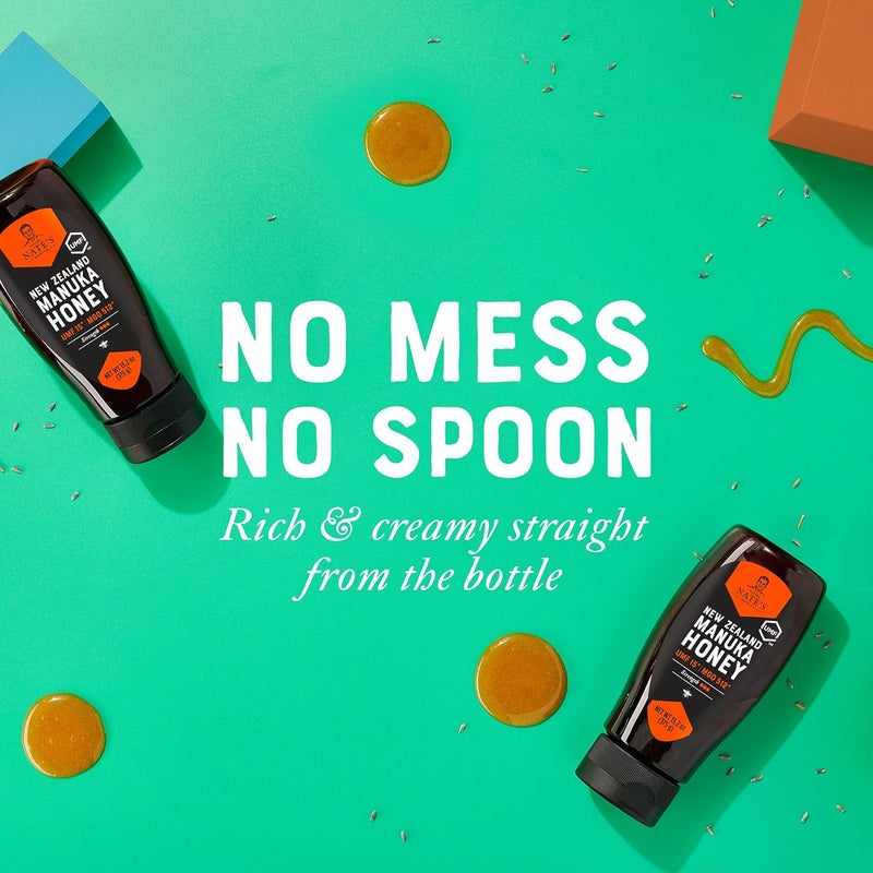Nature Nate's Nate's Raw Manuka Honey MGO 512+ | UMF Certified 15+ - Image 4